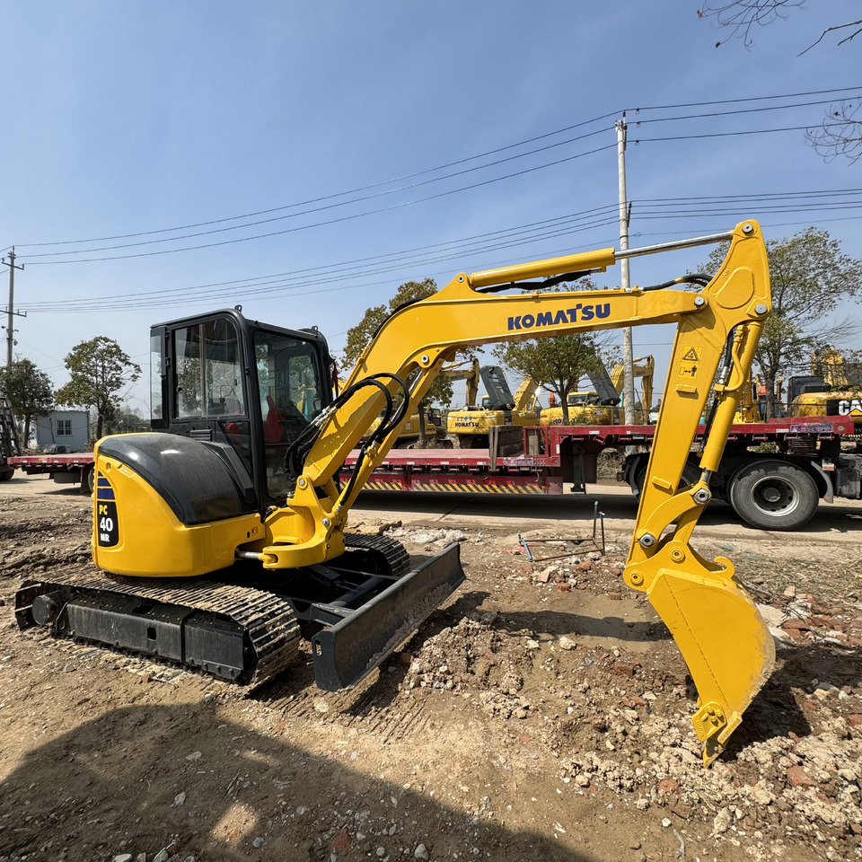 KOMATSU PC40 - Mini-ekskavators: foto 2 KOMATSU PC40 - Mini-ekskavators: foto 2