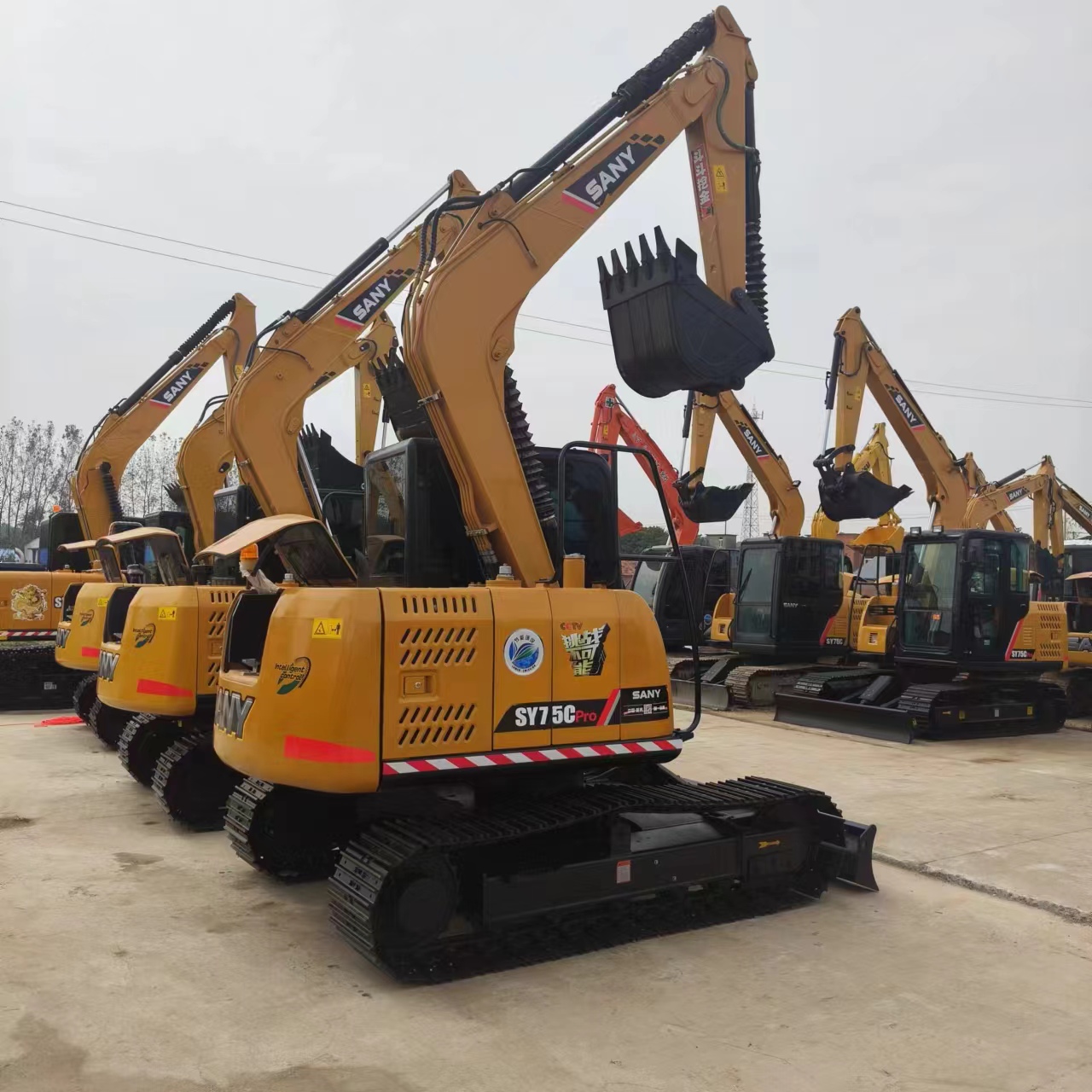 SANY SY75C - Kāpurķēžu ekskavators: foto 3 SANY SY75C - Kāpurķēžu ekskavators: foto 3