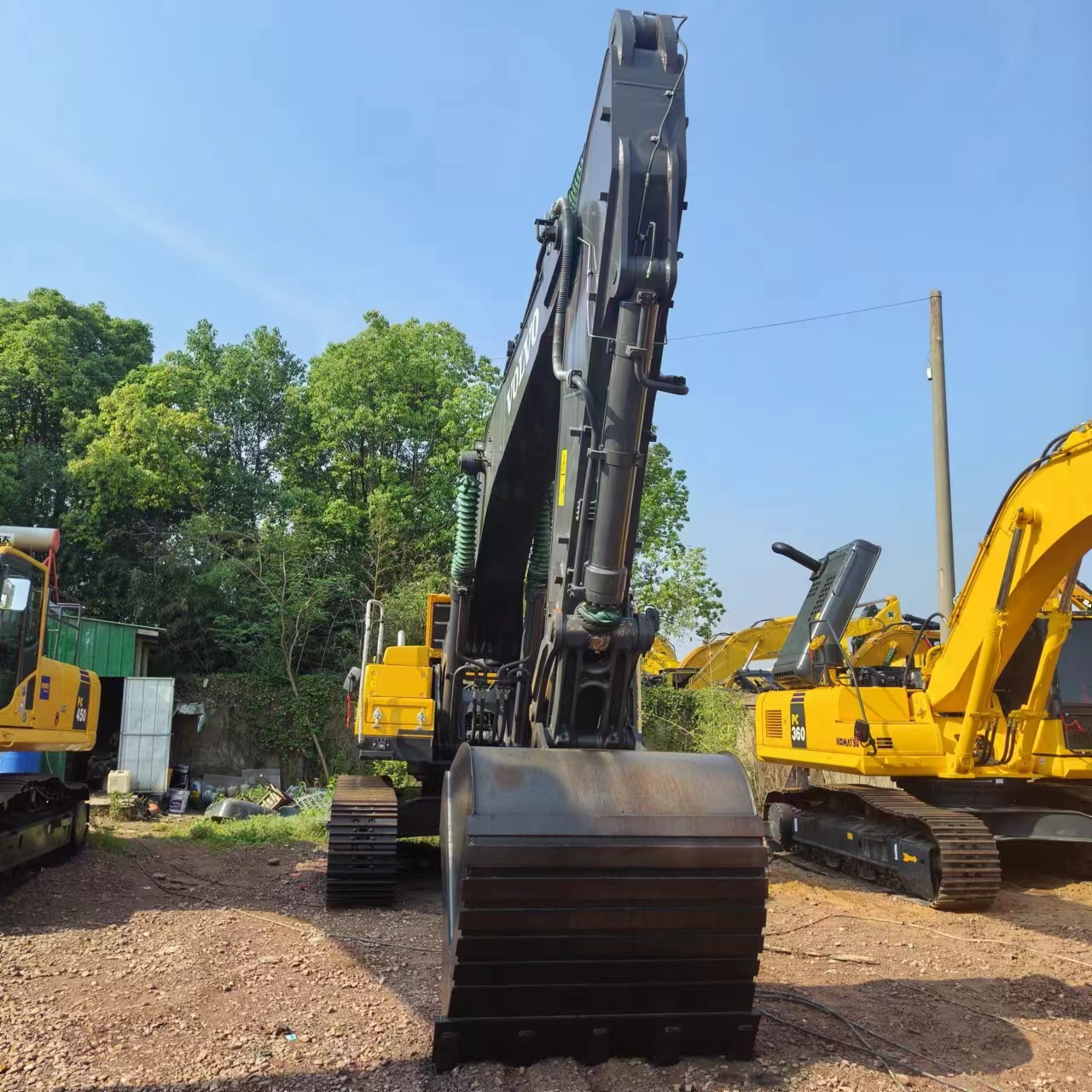 VOLVO EC480 - Kāpurķēžu ekskavators: foto 4 VOLVO EC480 - Kāpurķēžu ekskavators: foto 4