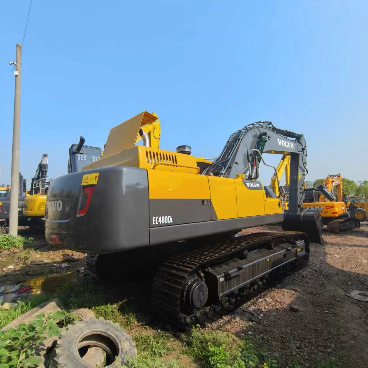 VOLVO EC480 - Kāpurķēžu ekskavators: foto 3 VOLVO EC480 - Kāpurķēžu ekskavators: foto 3