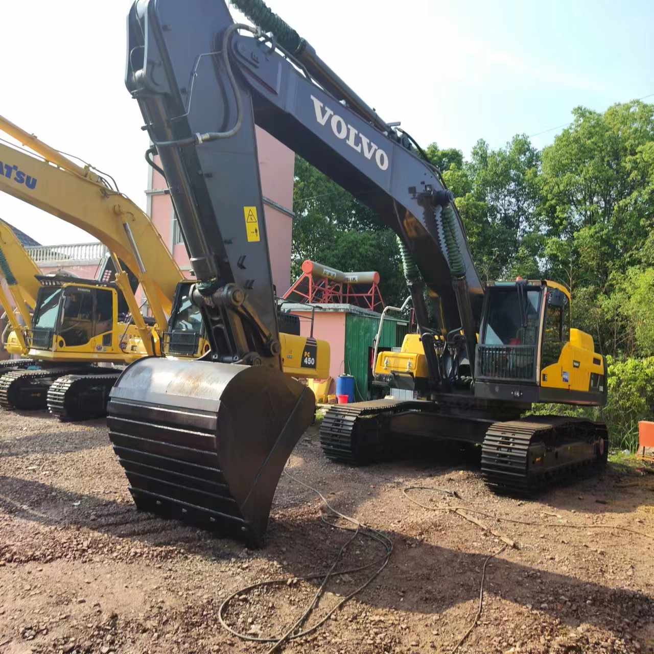 VOLVO EC480 - Kāpurķēžu ekskavators: foto 5 VOLVO EC480 - Kāpurķēžu ekskavators: foto 5