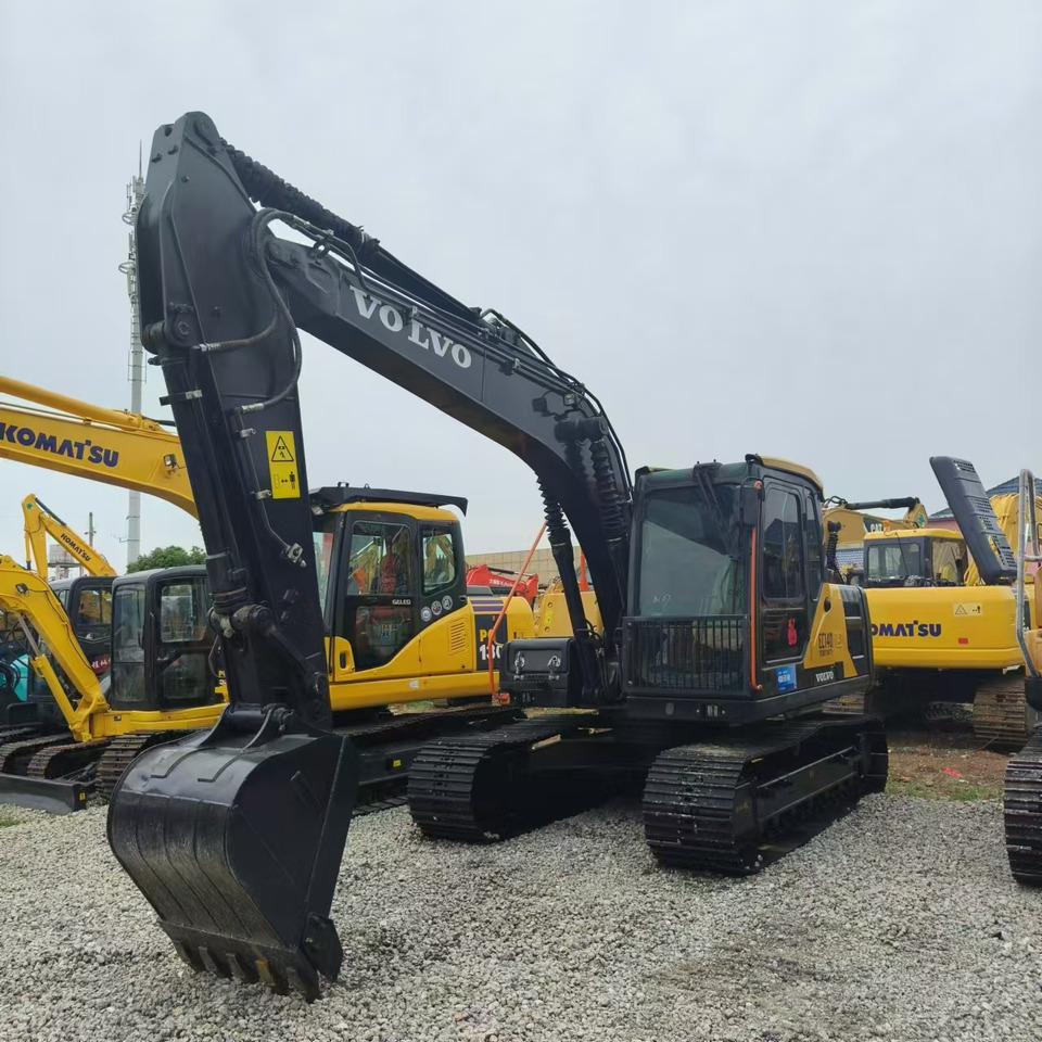 Volvo EC140 - Kāpurķēžu ekskavators: foto 1 Volvo EC140 - Kāpurķēžu ekskavators: foto 1