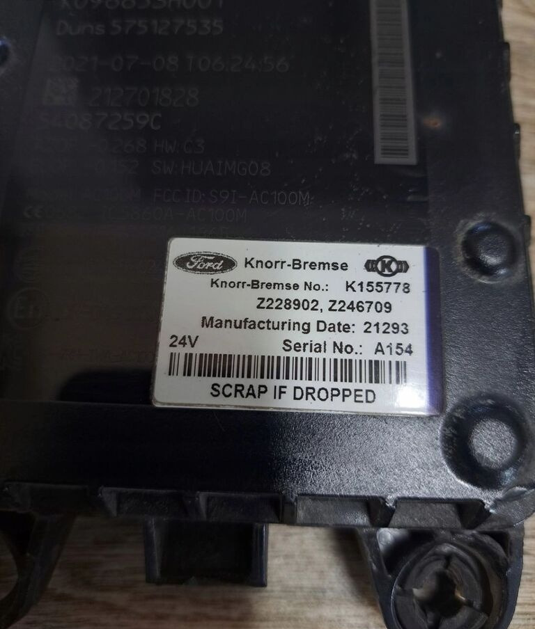 Ford F-MAX - Sensors - Kravas automašīna: foto 3 Ford F-MAX - Sensors - Kravas automašīna: foto 3