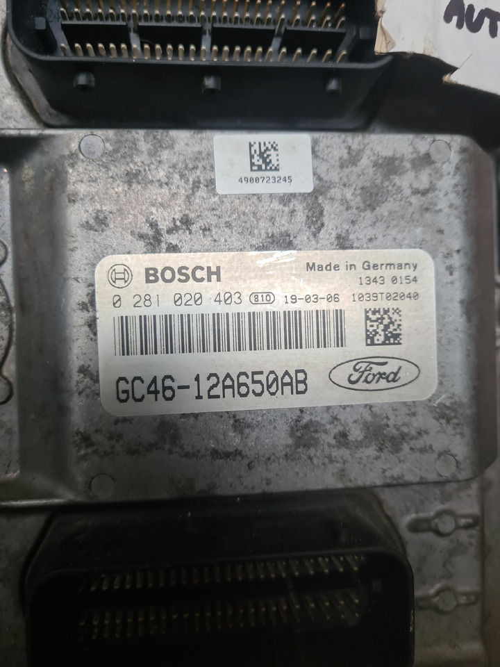 Ford KASETA KOMPUTER SILNIKA ECU F-MAX CARGO GC46 12A650 0281020403 Ford F-Max Cargo - Elektroniskais vadības bloks (ECU) - Kravas automašīna: foto 2 Ford KASETA KOMPUTER SILNIKA ECU F-MAX CARGO GC46 12A650 0281020403 Ford F-Max Cargo - Elektroniskais vadības bloks (ECU) - Kravas automašīna: foto 2