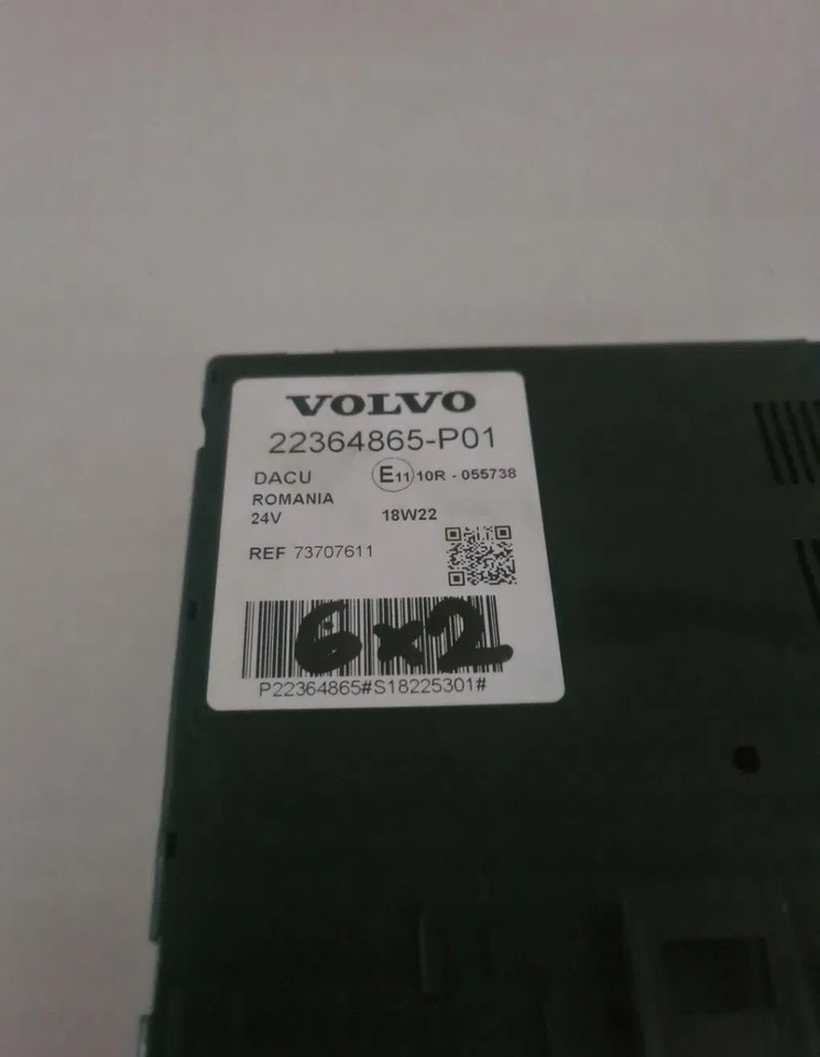 Elektroniskais vadības bloks (ECU) MODUŁ STEROWNIK KASETA KOMPUTER DACU VOLVO 22364865 - P01: foto 1