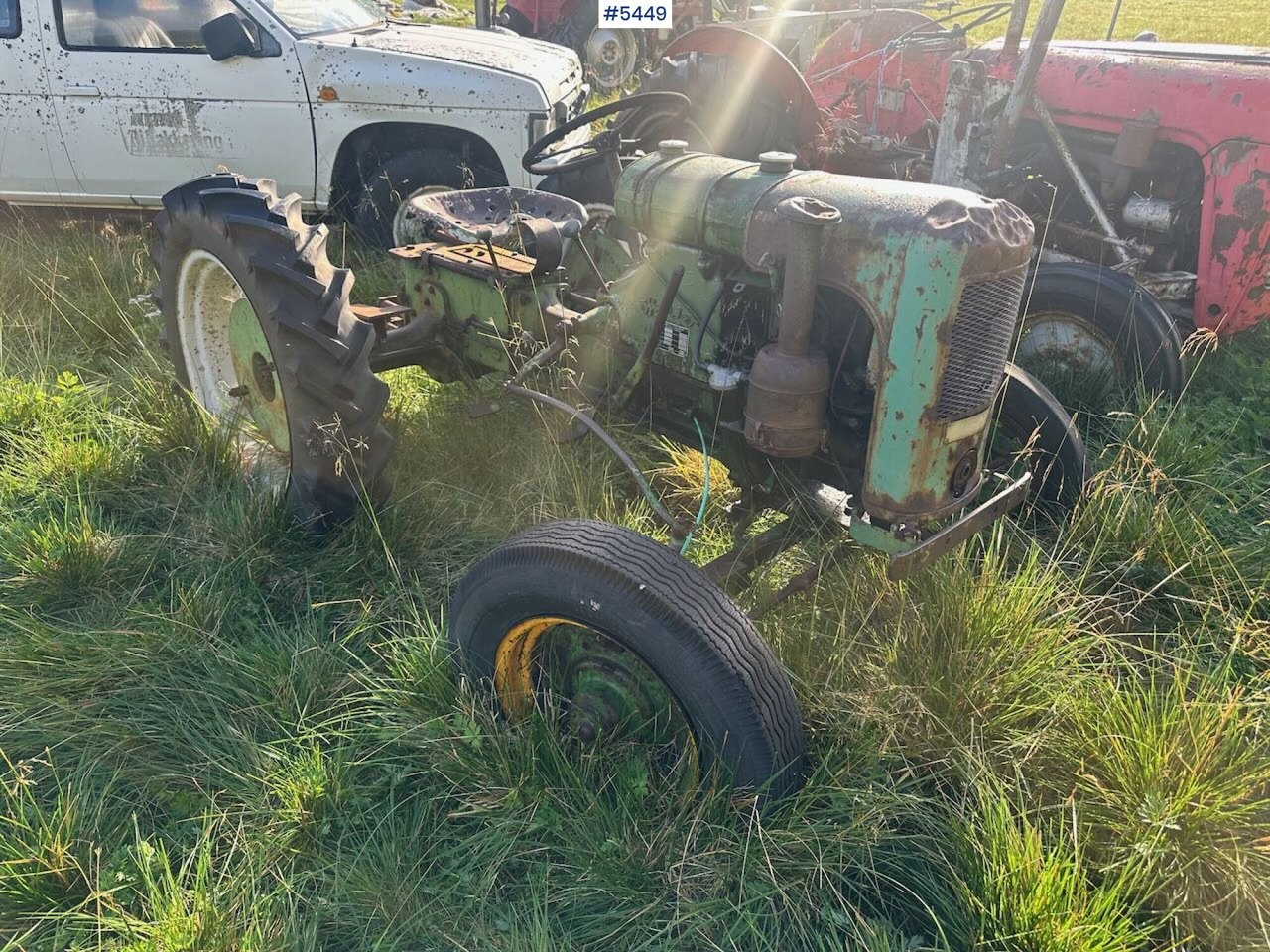 1950 Holder B10/D veteran tractor. Rep object. - Traktors: foto 3 1950 Holder B10/D veteran tractor. Rep object. - Traktors: foto 3