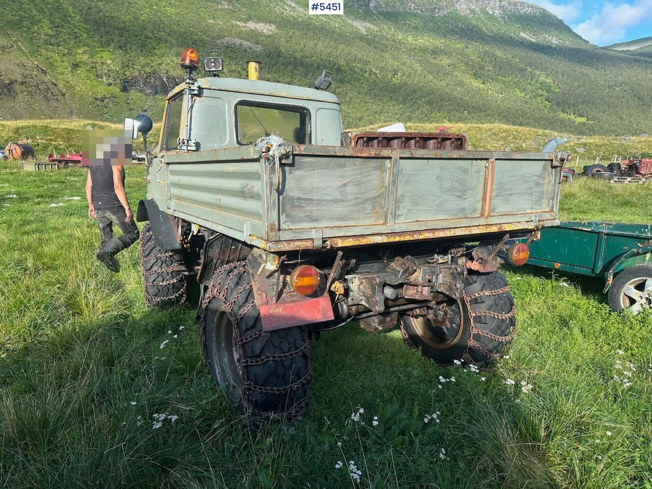 1967 Mercedes-Benz Unimog 406 - Bortu kravas automašīna/ Platforma: foto 5 1967 Mercedes-Benz Unimog 406 - Bortu kravas automašīna/ Platforma: foto 5