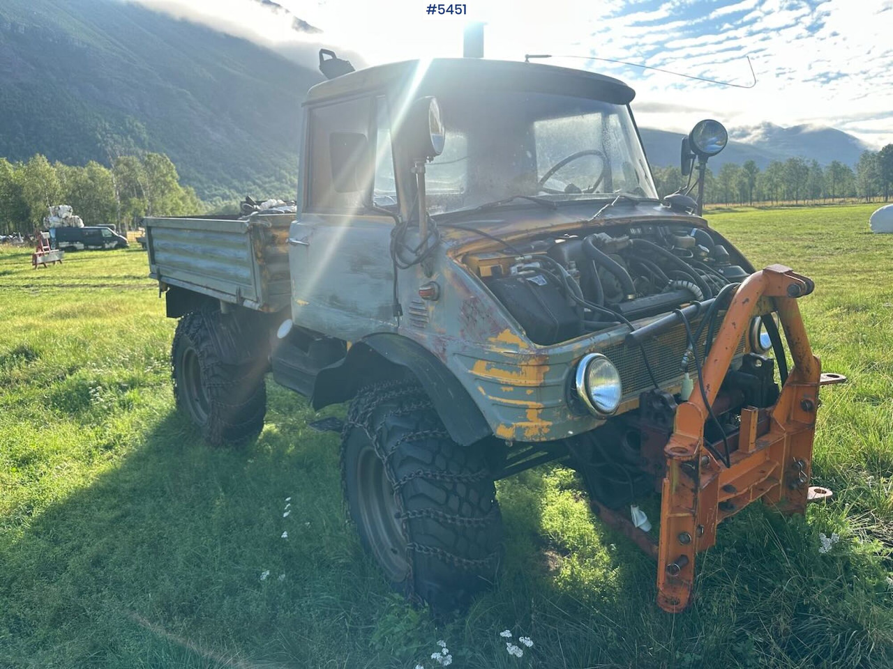 1967 Mercedes-Benz Unimog 406 - Bortu kravas automašīna/ Platforma: foto 1 1967 Mercedes-Benz Unimog 406 - Bortu kravas automašīna/ Platforma: foto 1