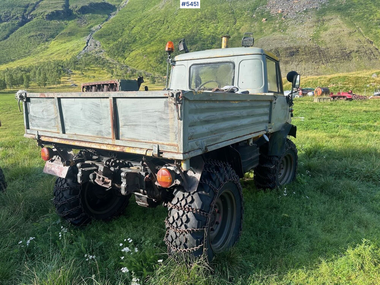 1967 Mercedes-Benz Unimog 406 - Bortu kravas automašīna/ Platforma: foto 3 1967 Mercedes-Benz Unimog 406 - Bortu kravas automašīna/ Platforma: foto 3