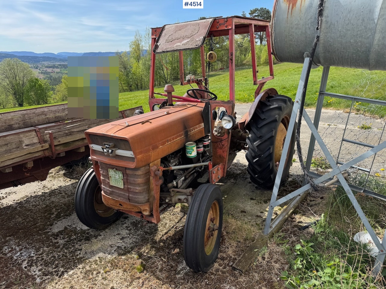 1968 Massey Ferguson 133 - Traktors: foto 3 1968 Massey Ferguson 133 - Traktors: foto 3