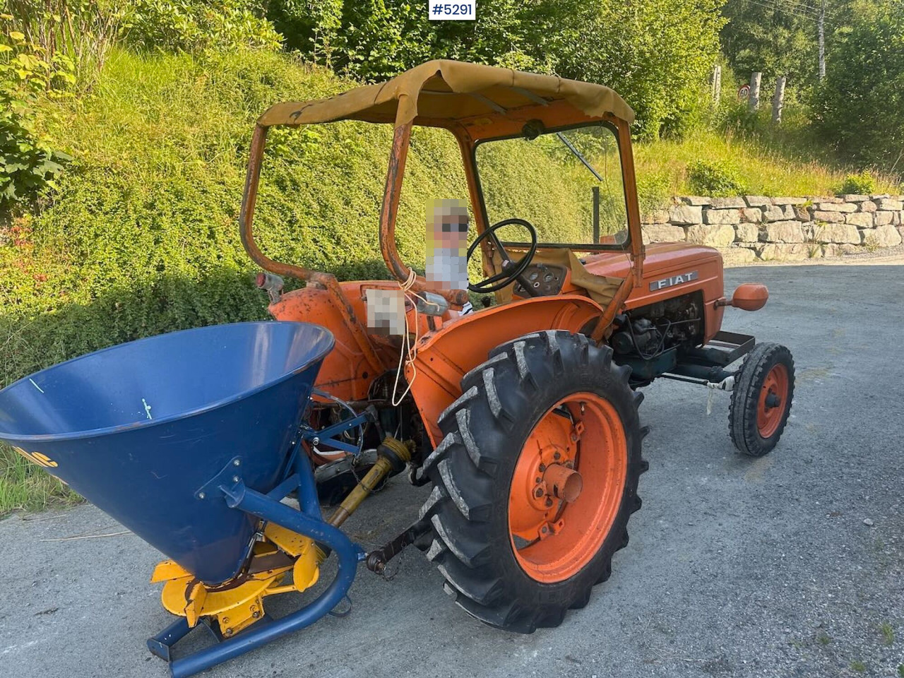 1973 Fiat 215 L tractor. SEE VIDEO. - Traktors: foto 3 1973 Fiat 215 L tractor. SEE VIDEO. - Traktors: foto 3