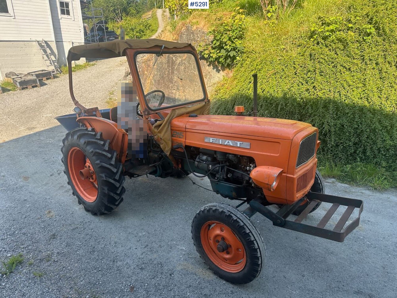 1973 Fiat 215 L tractor. SEE VIDEO. - Traktors: foto 2 1973 Fiat 215 L tractor. SEE VIDEO. - Traktors: foto 2