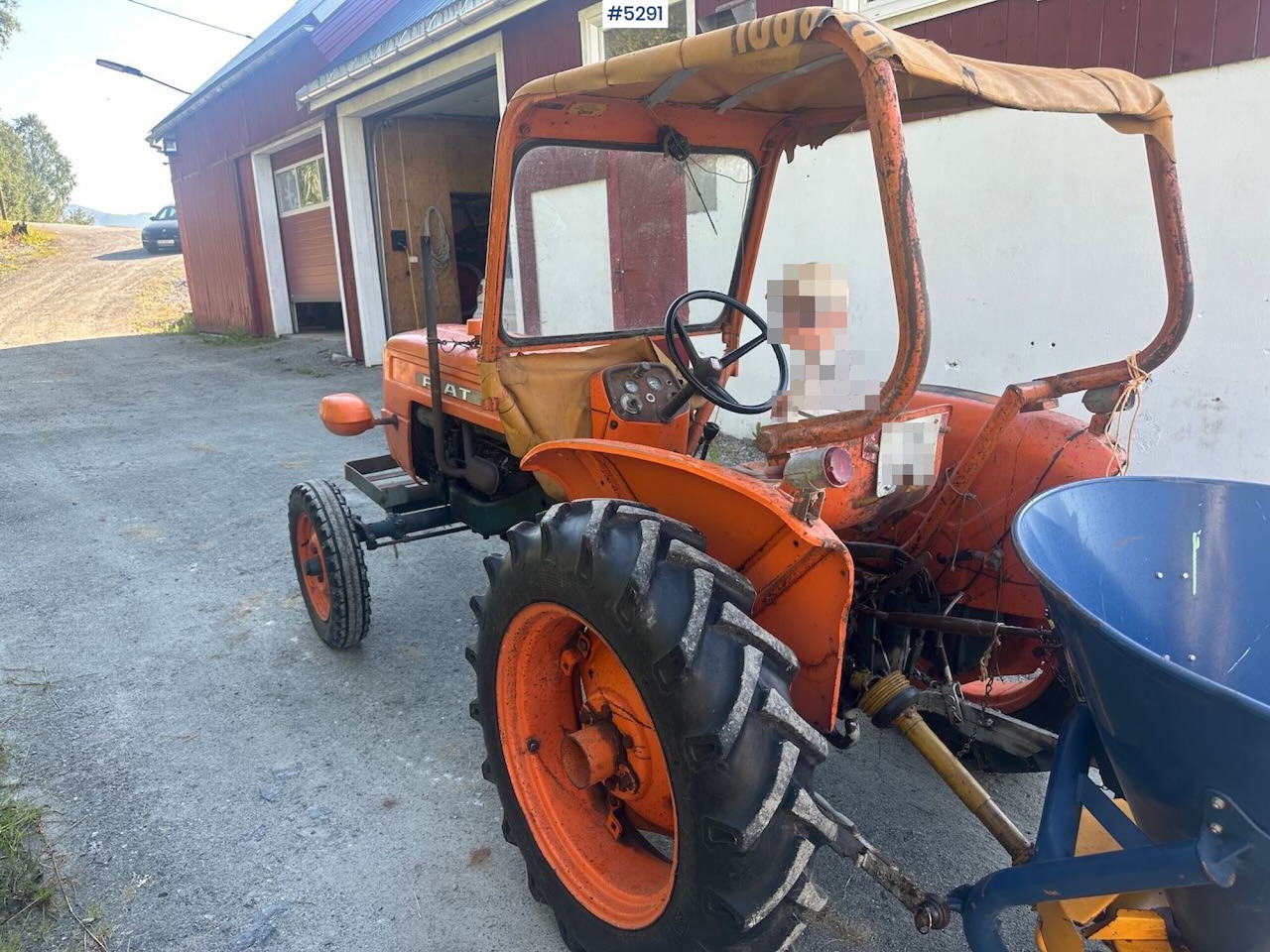 1973 Fiat 215 L tractor. SEE VIDEO. - Traktors: foto 5 1973 Fiat 215 L tractor. SEE VIDEO. - Traktors: foto 5