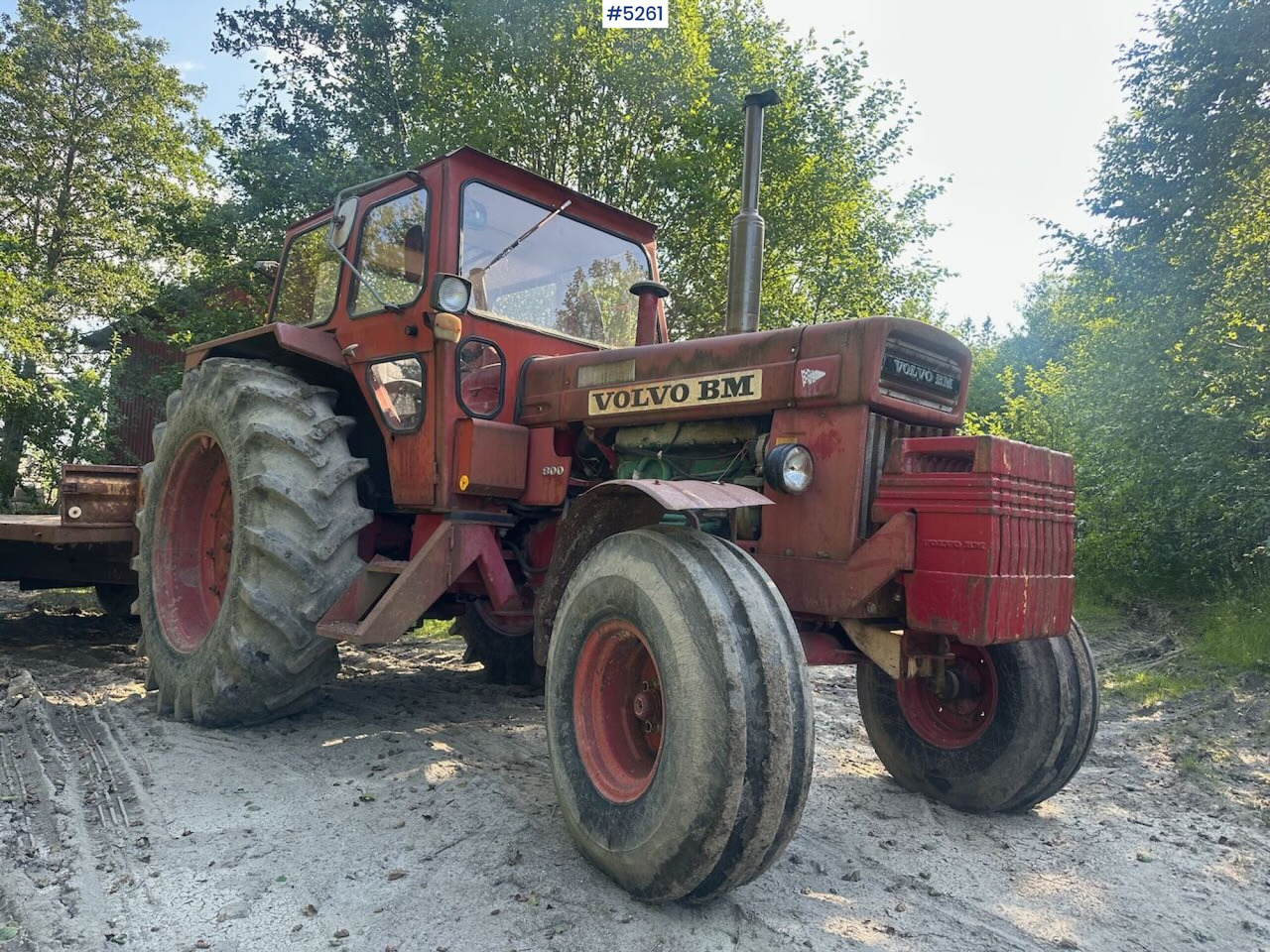 1974 Volvo BM 800 4x2 tractor. SEE VIDEO. - Traktors: foto 2 1974 Volvo BM 800 4x2 tractor. SEE VIDEO. - Traktors: foto 2