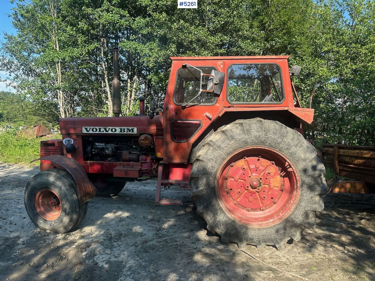 1974 Volvo BM 800 4x2 tractor. SEE VIDEO. - Traktors: foto 4 1974 Volvo BM 800 4x2 tractor. SEE VIDEO. - Traktors: foto 4