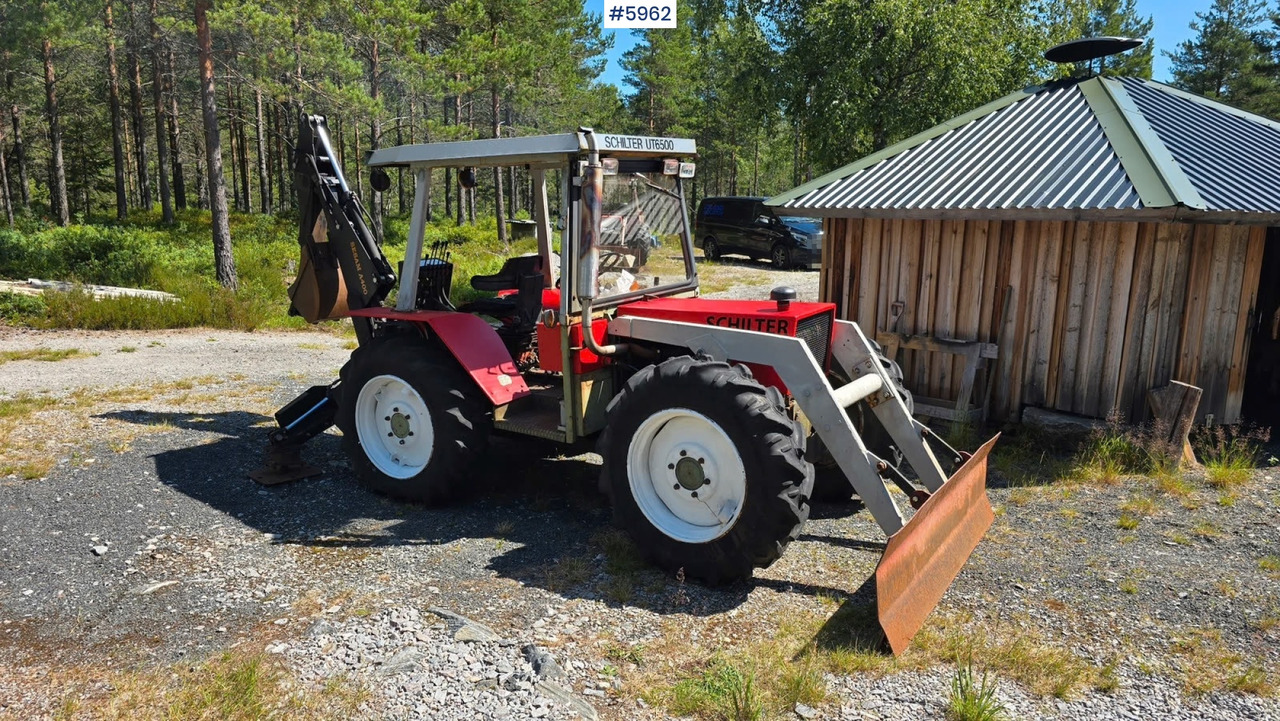 1975 Schilter UT6500 w/ Front loader, - Traktors: foto 4 1975 Schilter UT6500 w/ Front loader, - Traktors: foto 4