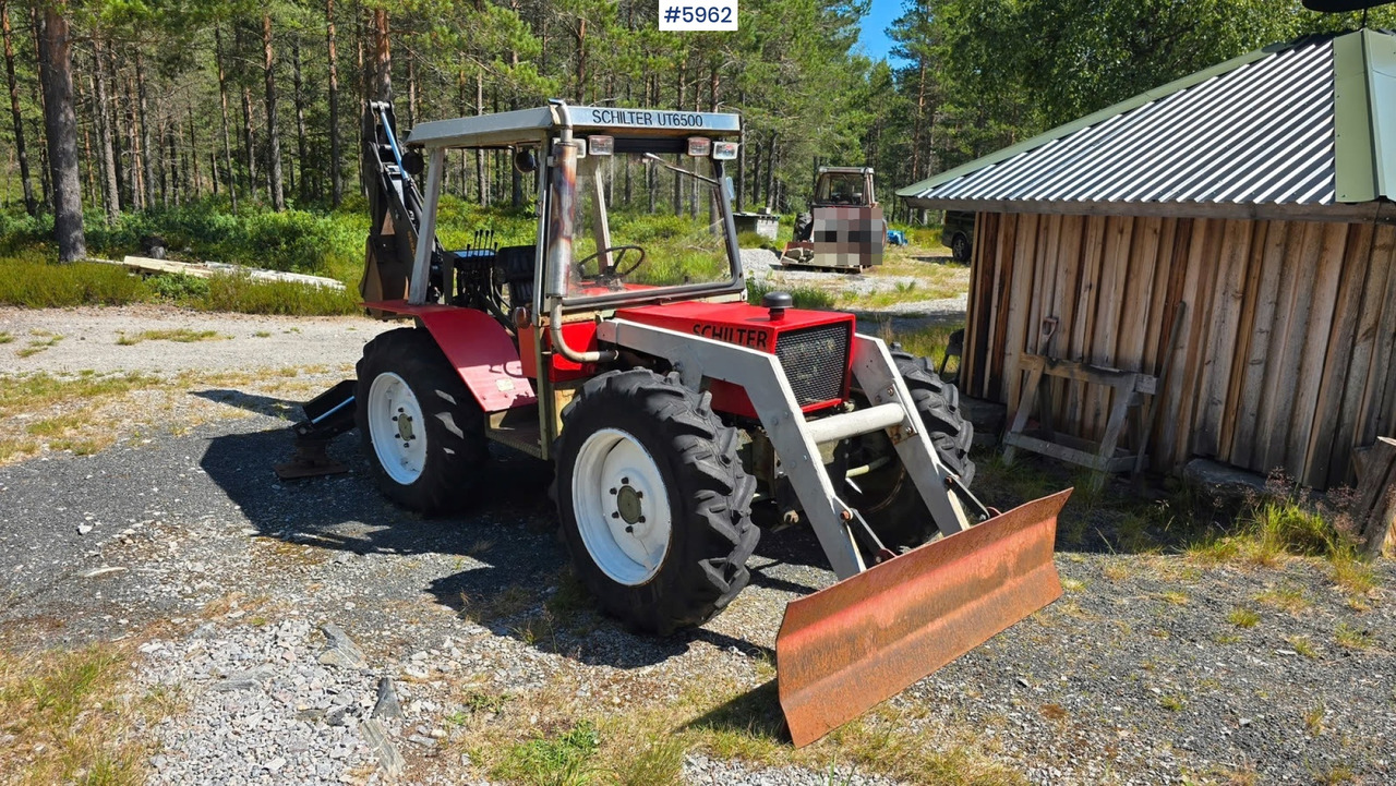 1975 Schilter UT6500 w/ Front loader, - Traktors: foto 5 1975 Schilter UT6500 w/ Front loader, - Traktors: foto 5