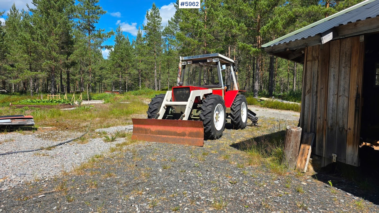 1975 Schilter UT6500 w/ Front loader, - Traktors: foto 1 1975 Schilter UT6500 w/ Front loader, - Traktors: foto 1