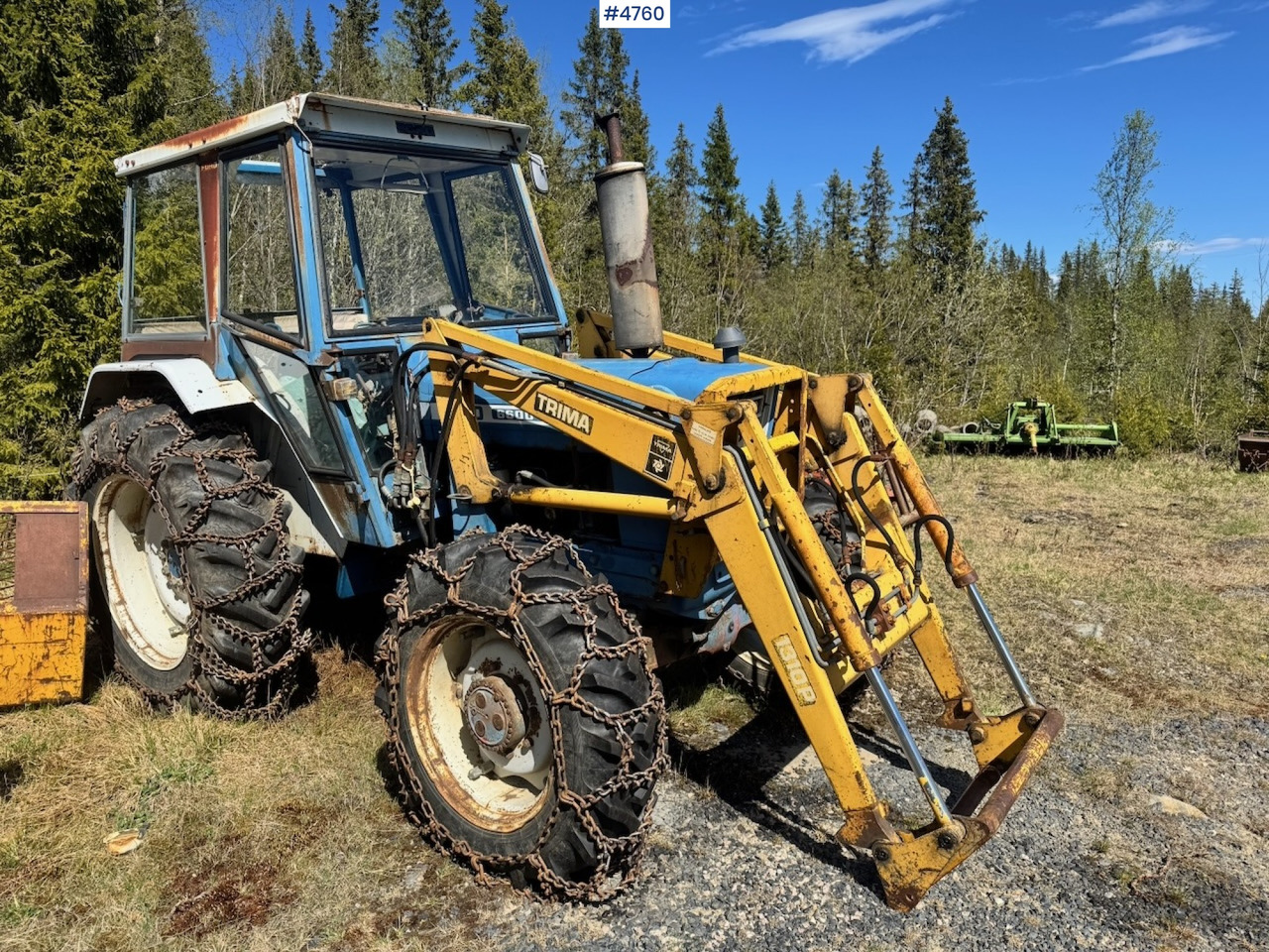 1978 Ford 6600 4x4 w/ Front Loader, Bucket, Twin Wheels and Winch. - Traktors: foto 5 1978 Ford 6600 4x4 w/ Front Loader, Bucket, Twin Wheels and Winch. - Traktors: foto 5
