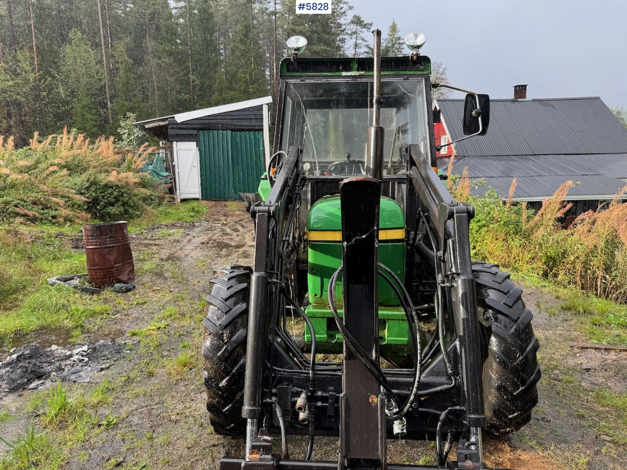 1978 John Deere 1630 w/ front loader. - Traktors: foto 5 1978 John Deere 1630 w/ front loader. - Traktors: foto 5