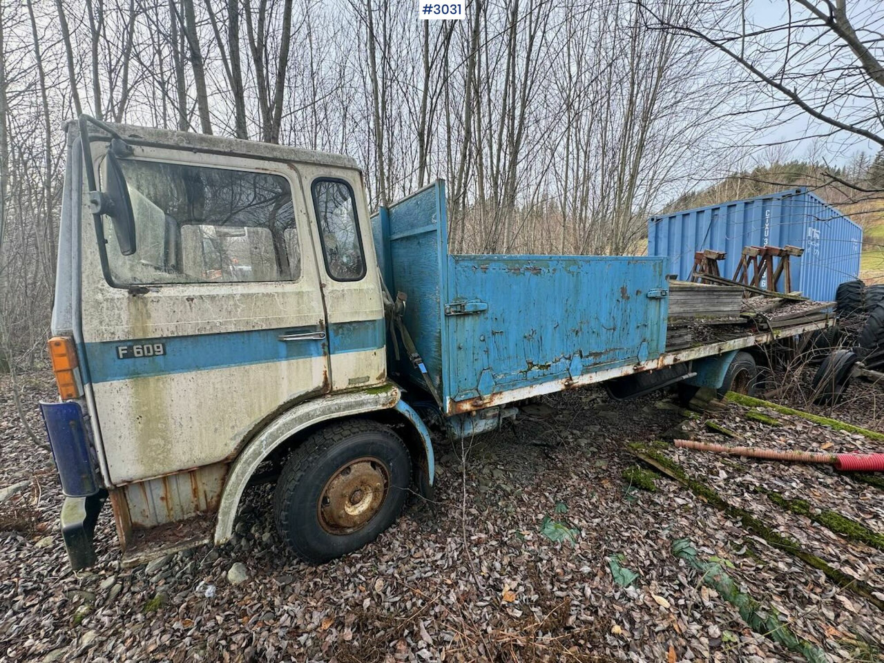 1978 Volvo F 609 flatbed truck - Bortu kravas automašīna/ Platforma: foto 3 1978 Volvo F 609 flatbed truck - Bortu kravas automašīna/ Platforma: foto 3