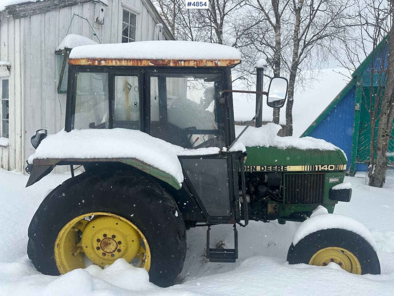 1982 John Deere 1140 tractor - Traktors: foto 5 1982 John Deere 1140 tractor - Traktors: foto 5