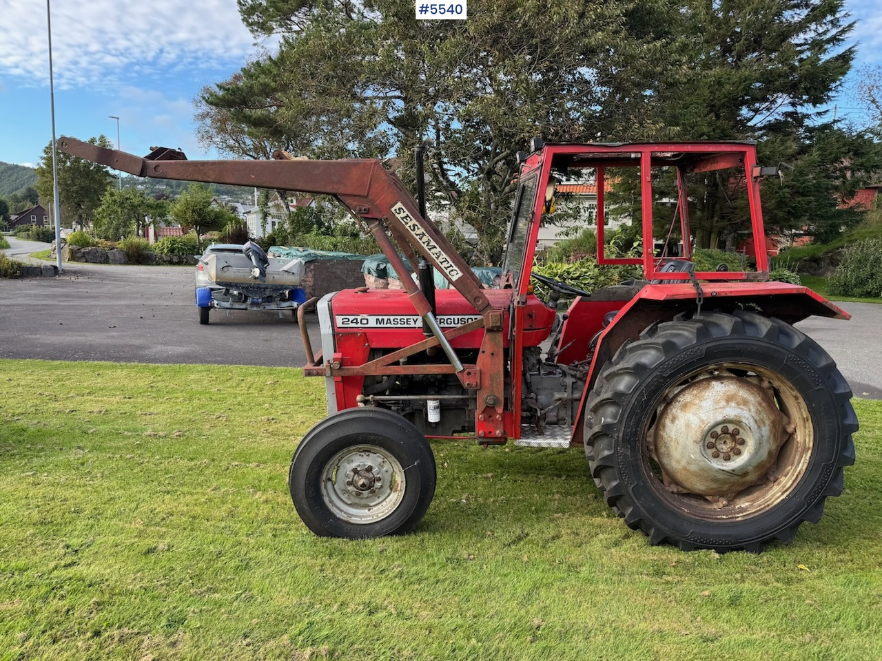 1982 Massey Ferguson 235 w/front loader. - Traktors: foto 4 1982 Massey Ferguson 235 w/front loader. - Traktors: foto 4