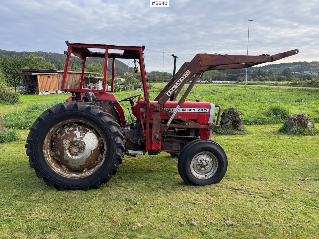 1982 Massey Ferguson 235 w/front loader. - Traktors: foto 5 1982 Massey Ferguson 235 w/front loader. - Traktors: foto 5