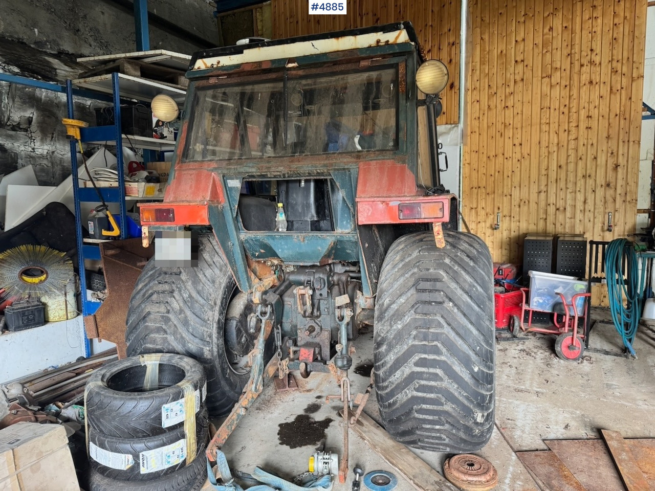 1982 Zetor 5011 4x2 Traktor. Gåen Clutch. - Traktors: foto 3 1982 Zetor 5011 4x2 Traktor. Gåen Clutch. - Traktors: foto 3