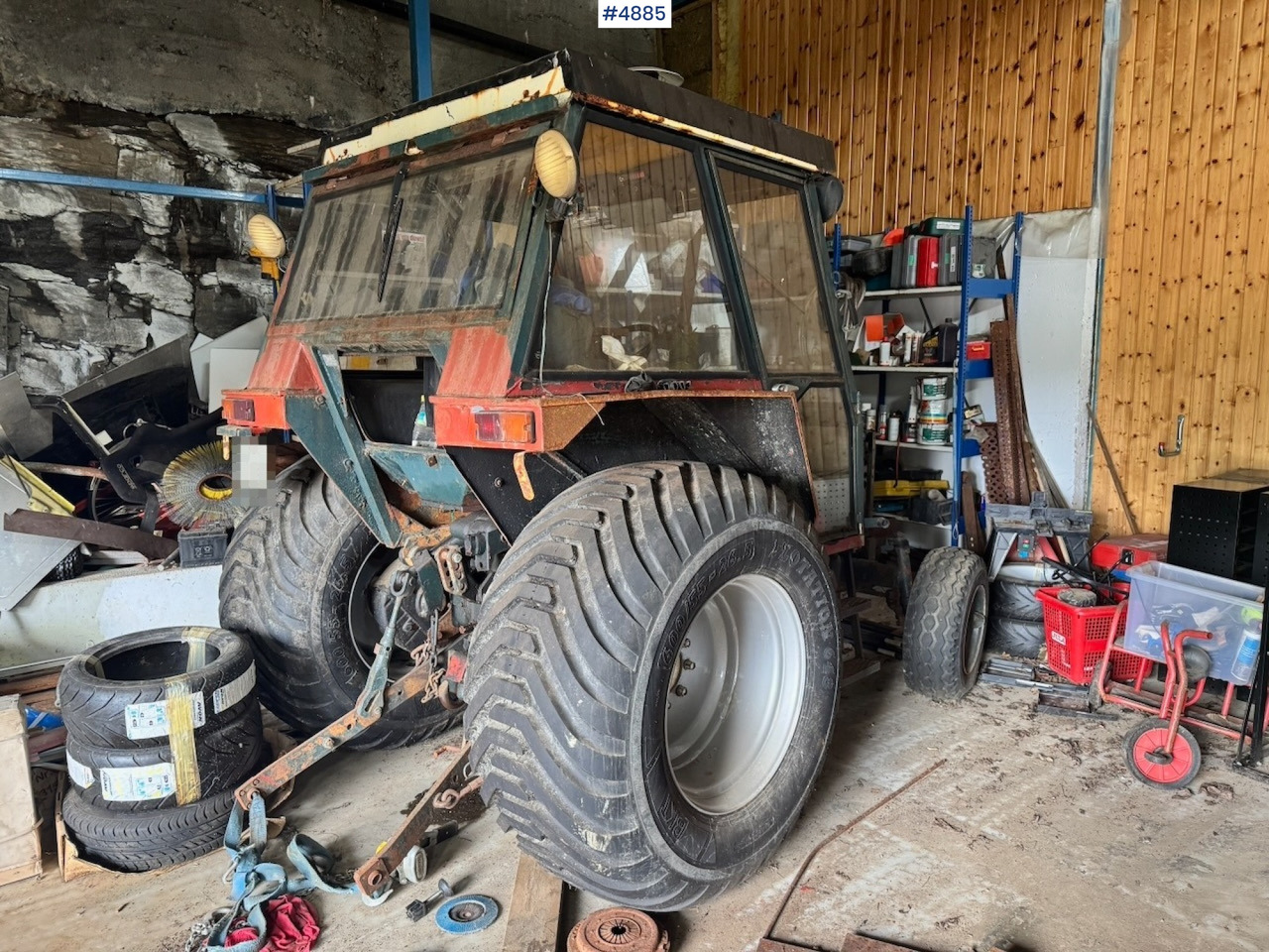 1982 Zetor 5011 4x2 Traktor. Gåen Clutch. - Traktors: foto 2 1982 Zetor 5011 4x2 Traktor. Gåen Clutch. - Traktors: foto 2