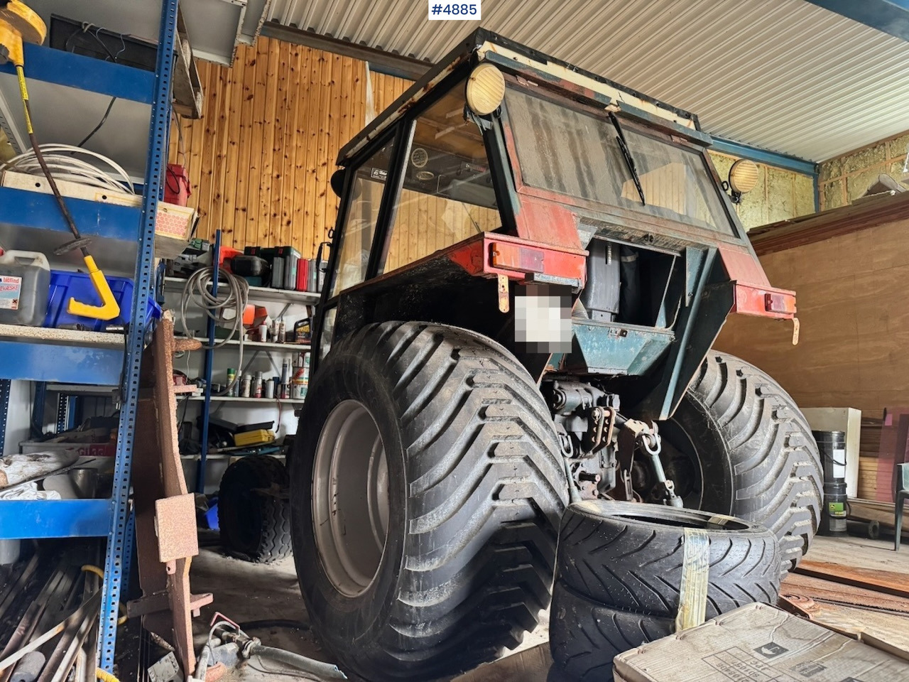 1982 Zetor 5011 4x2 Traktor. Gåen Clutch. - Traktors: foto 4 1982 Zetor 5011 4x2 Traktor. Gåen Clutch. - Traktors: foto 4