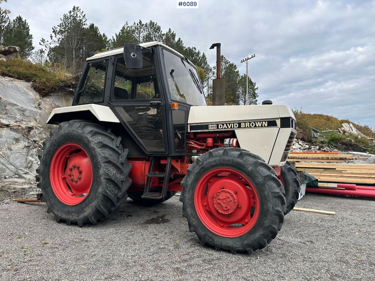 1984 David Brown Case 1390 - Traktors: foto 1 1984 David Brown Case 1390 - Traktors: foto 1