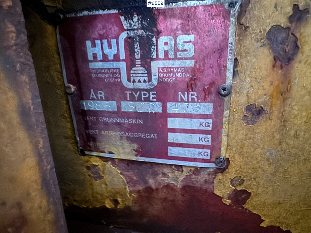 Ekskavators 1985 Hymas 82R excavator w/ toothed bucket and narrow bucket!: foto 16