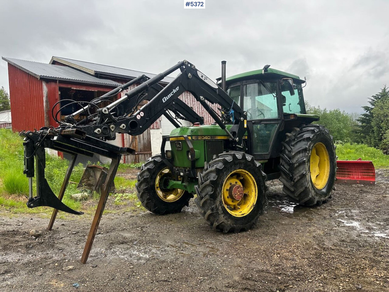 1985 John Deere 2040 Synchron - Traktors: foto 1 1985 John Deere 2040 Synchron - Traktors: foto 1