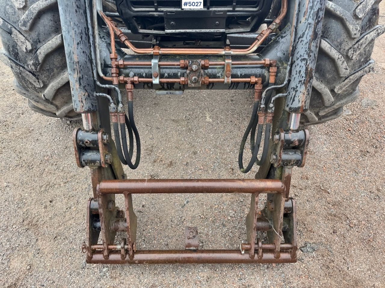 Traktors 1985 Volvo Valmet 805 Turbo 4x4 w/ Front loader: foto 11