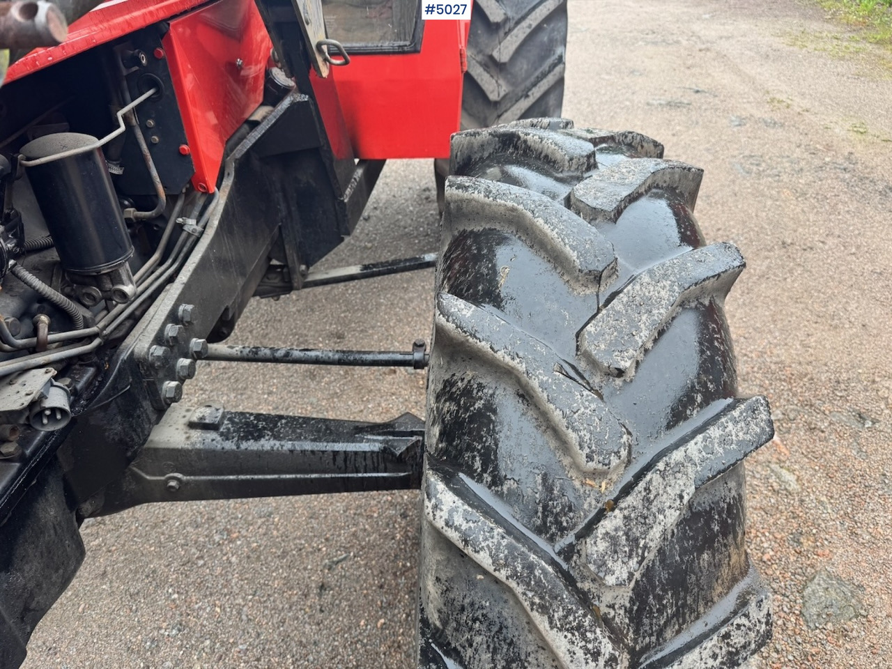 Traktors 1985 Volvo Valmet 805 Turbo 4x4 w/ Front loader: foto 12