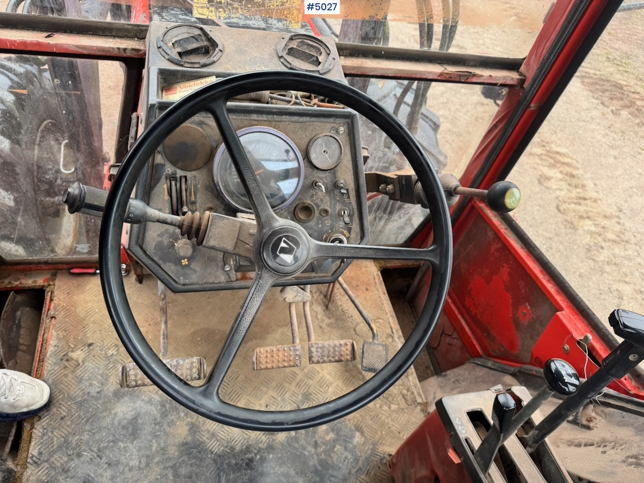 Traktors 1985 Volvo Valmet 805 Turbo 4x4 w/ Front loader: foto 29
