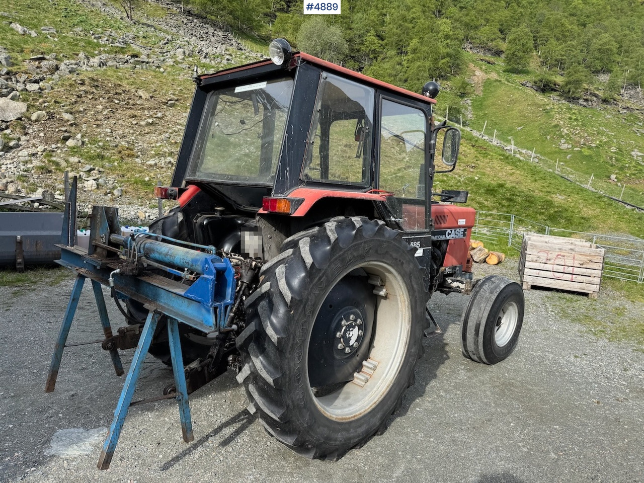 1986 Case International 585 - Traktors: foto 5 1986 Case International 585 - Traktors: foto 5