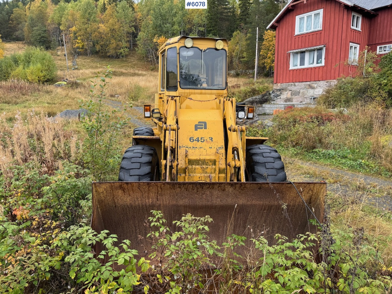 1986 Fiat-Allis 645-B Wheel Loader. - Riteņu iekrāvējs: foto 5 1986 Fiat-Allis 645-B Wheel Loader. - Riteņu iekrāvējs: foto 5