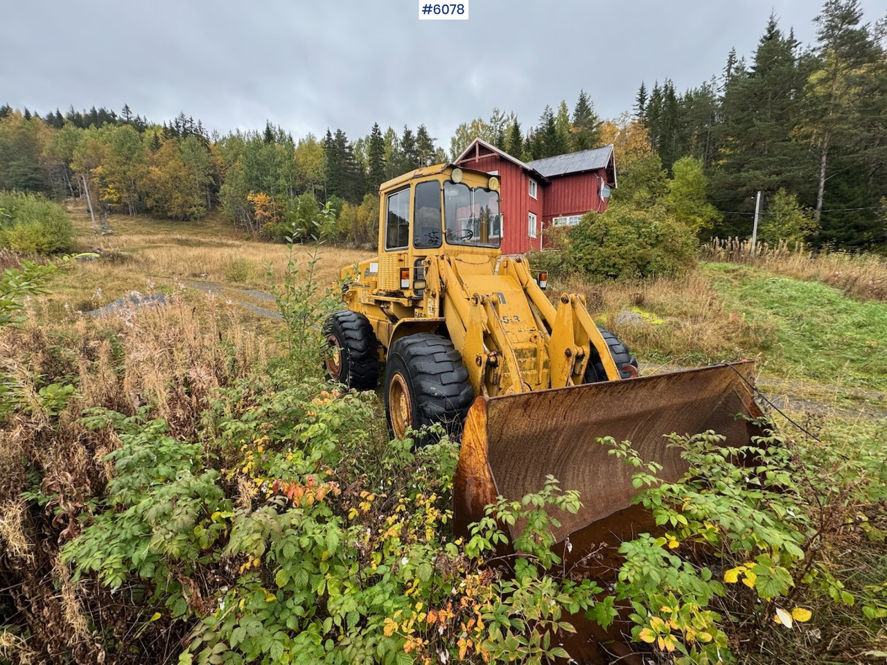 1986 Fiat-Allis 645-B Wheel Loader. - Riteņu iekrāvējs: foto 4 1986 Fiat-Allis 645-B Wheel Loader. - Riteņu iekrāvējs: foto 4