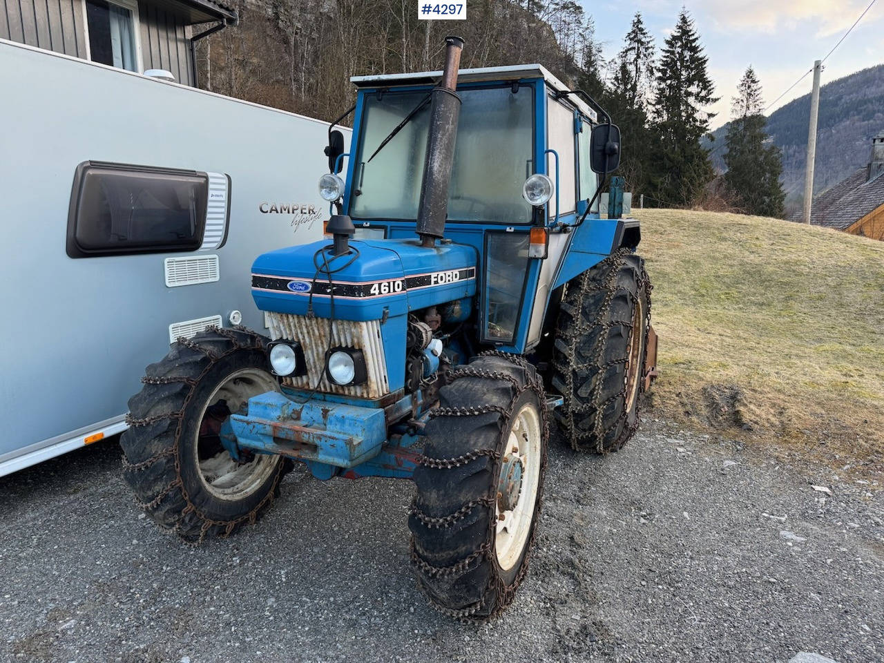 1986 Ford 4610 - Traktors: foto 4 1986 Ford 4610 - Traktors: foto 4