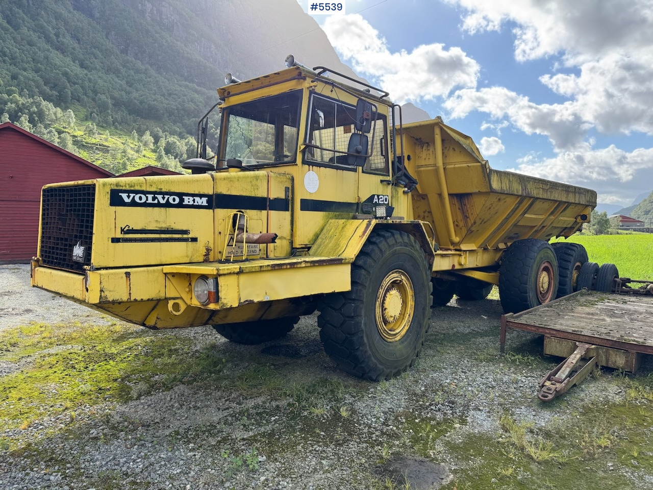 1989 Volvo A 20 6x6. - Artikulētias pašizgāzējs: foto 3 1989 Volvo A 20 6x6. - Artikulētias pašizgāzējs: foto 3