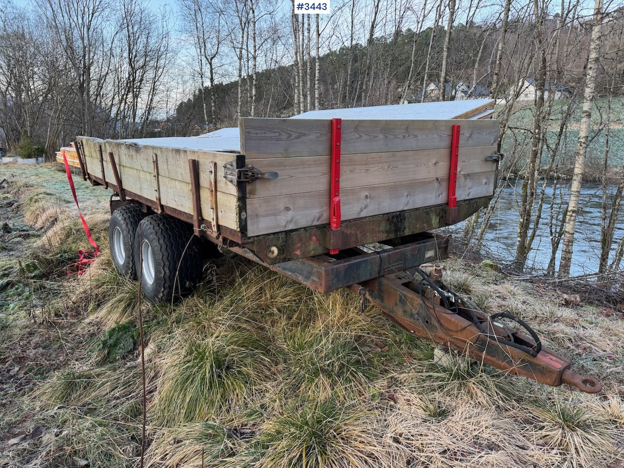 1990 Agromet - Lauksaimniecības piekabe: foto 3 1990 Agromet - Lauksaimniecības piekabe: foto 3