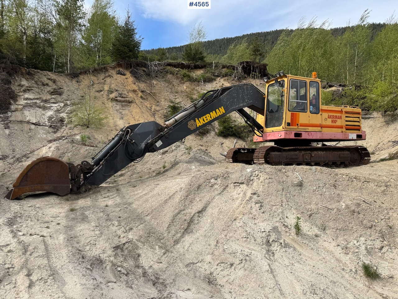 1990 Åkerman H10B - Ekskavators: foto 2 1990 Åkerman H10B - Ekskavators: foto 2
