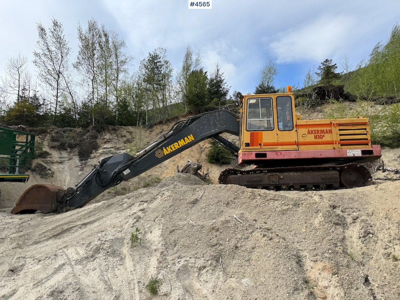 1990 Åkerman H10B - Ekskavators: foto 3 1990 Åkerman H10B - Ekskavators: foto 3