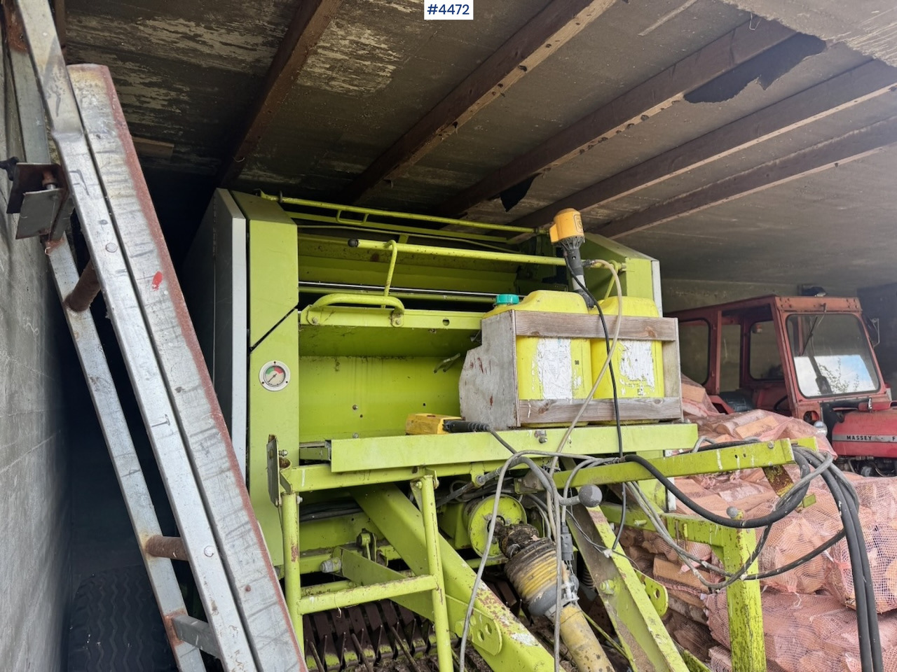 1990 Claas Rollant 46 Round Baler - Siena sagatavošanas tehnika: foto 2 1990 Claas Rollant 46 Round Baler - Siena sagatavošanas tehnika: foto 2