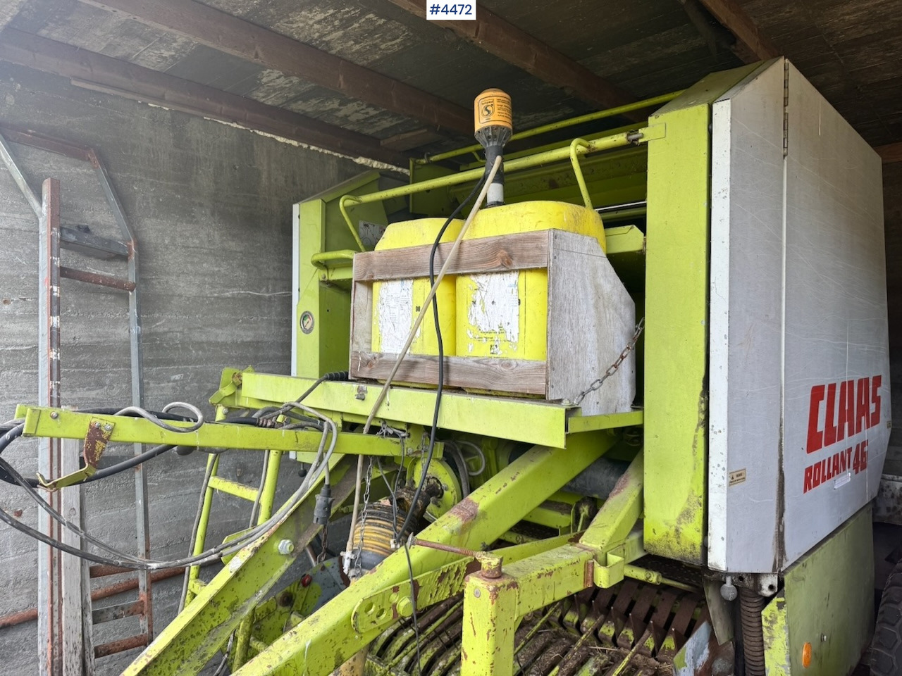 1990 Claas Rollant 46 Round Baler - Siena sagatavošanas tehnika: foto 4 1990 Claas Rollant 46 Round Baler - Siena sagatavošanas tehnika: foto 4