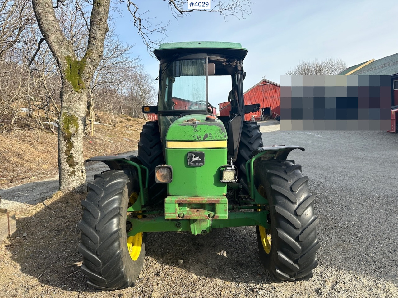 1991 John Deere 2650 Synchron tractor rep.object. - Traktors: foto 5 1991 John Deere 2650 Synchron tractor rep.object. - Traktors: foto 5