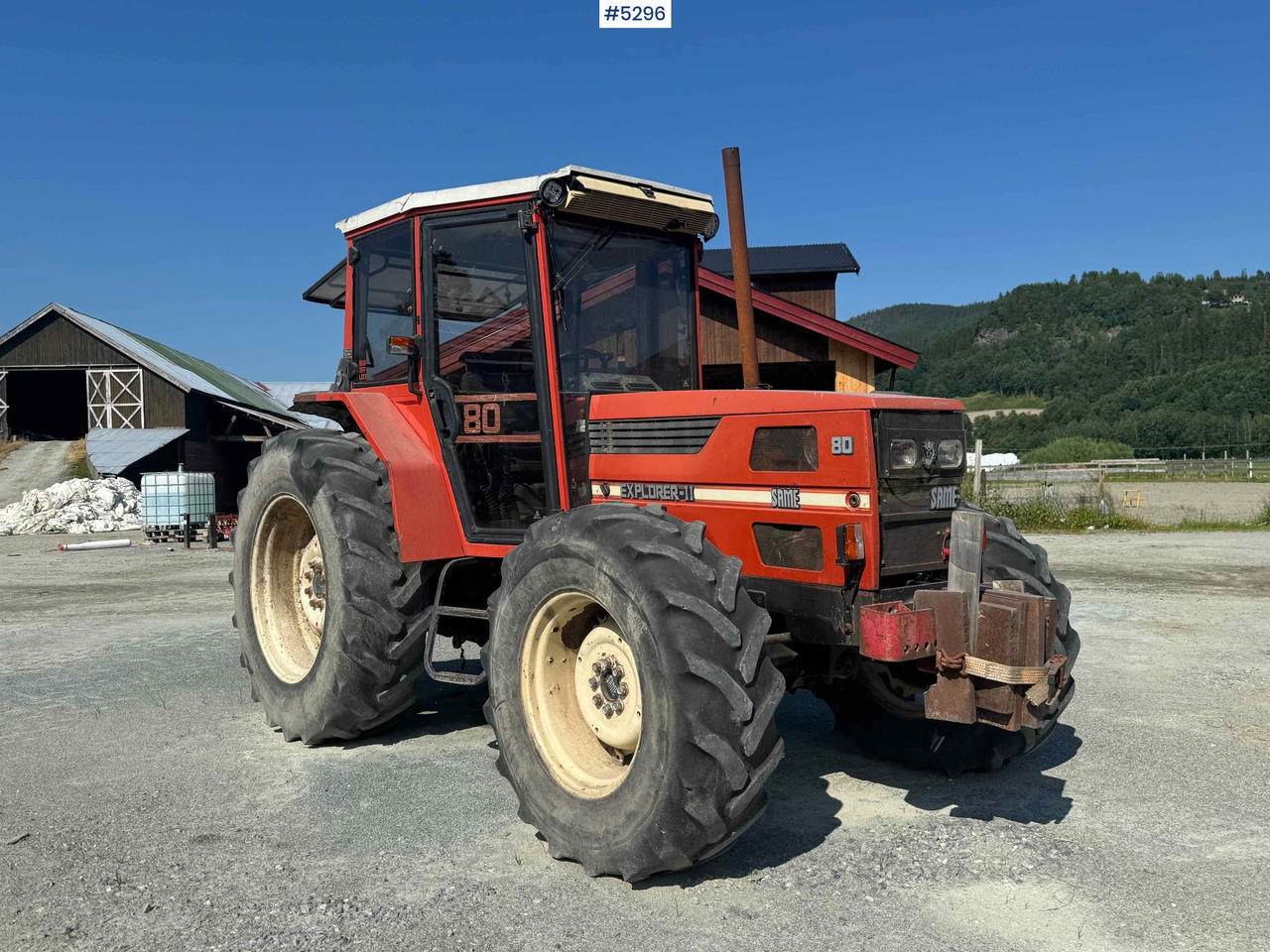1992 SAME explorer 80 tractor. WATCH VIDEO! - Traktors: foto 1 1992 SAME explorer 80 tractor. WATCH VIDEO! - Traktors: foto 1
