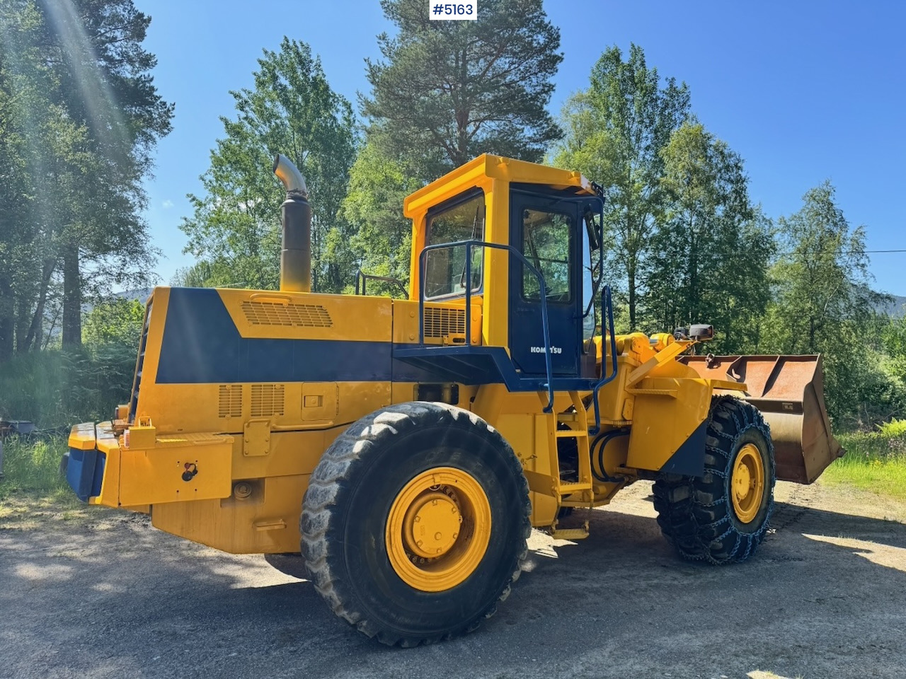 1994 Komatsu WA420-1 Wheel Loader w/ Bucket. 7200 hours! - Riteņu iekrāvējs: foto 5 1994 Komatsu WA420-1 Wheel Loader w/ Bucket. 7200 hours! - Riteņu iekrāvējs: foto 5